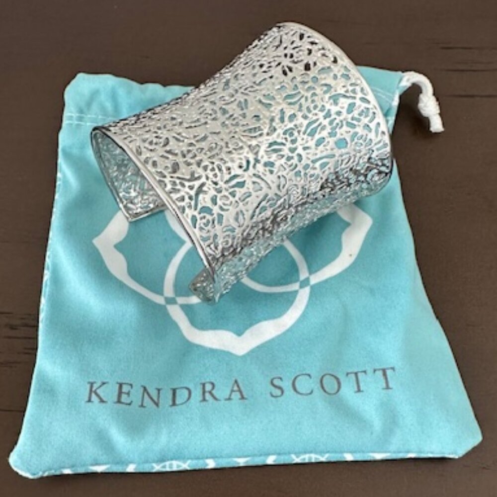 Kendra Scott Ainsley Silver Wrist Cuff